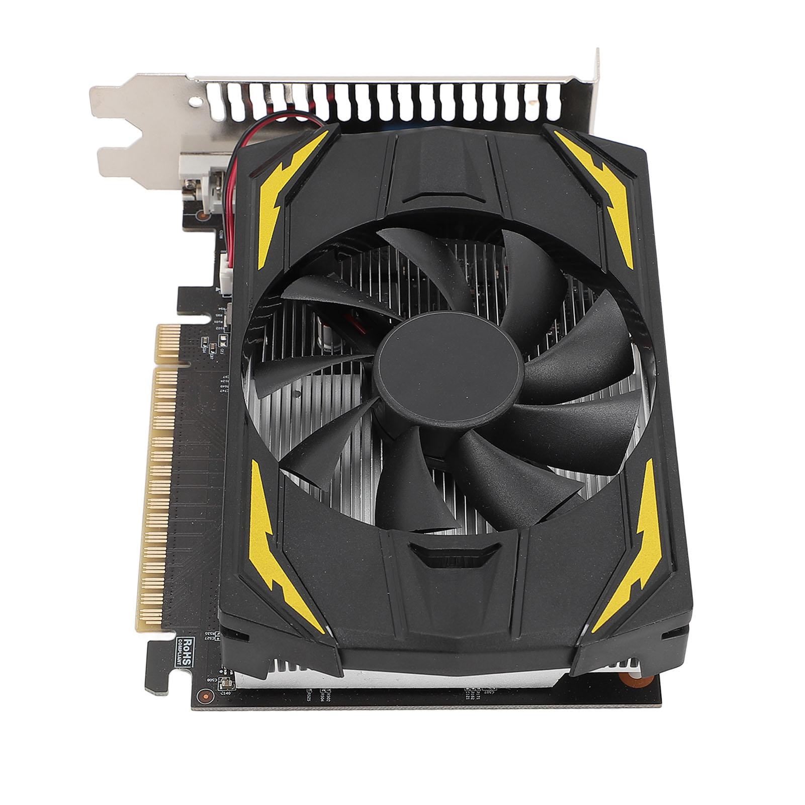 Відеокарта 4 ГБ GDDR5 128-бітна 1080P HD PCI Express 3.0x16 DVI 640SP Комп ютерна відеокарта для роботи та ігор
Відеокарта 4 ГБ GDDR5 128-бітна 1080P HD PCI Express 3.0x16 DVI 640SP Комп ютерна відеокарта для роботи та ігор