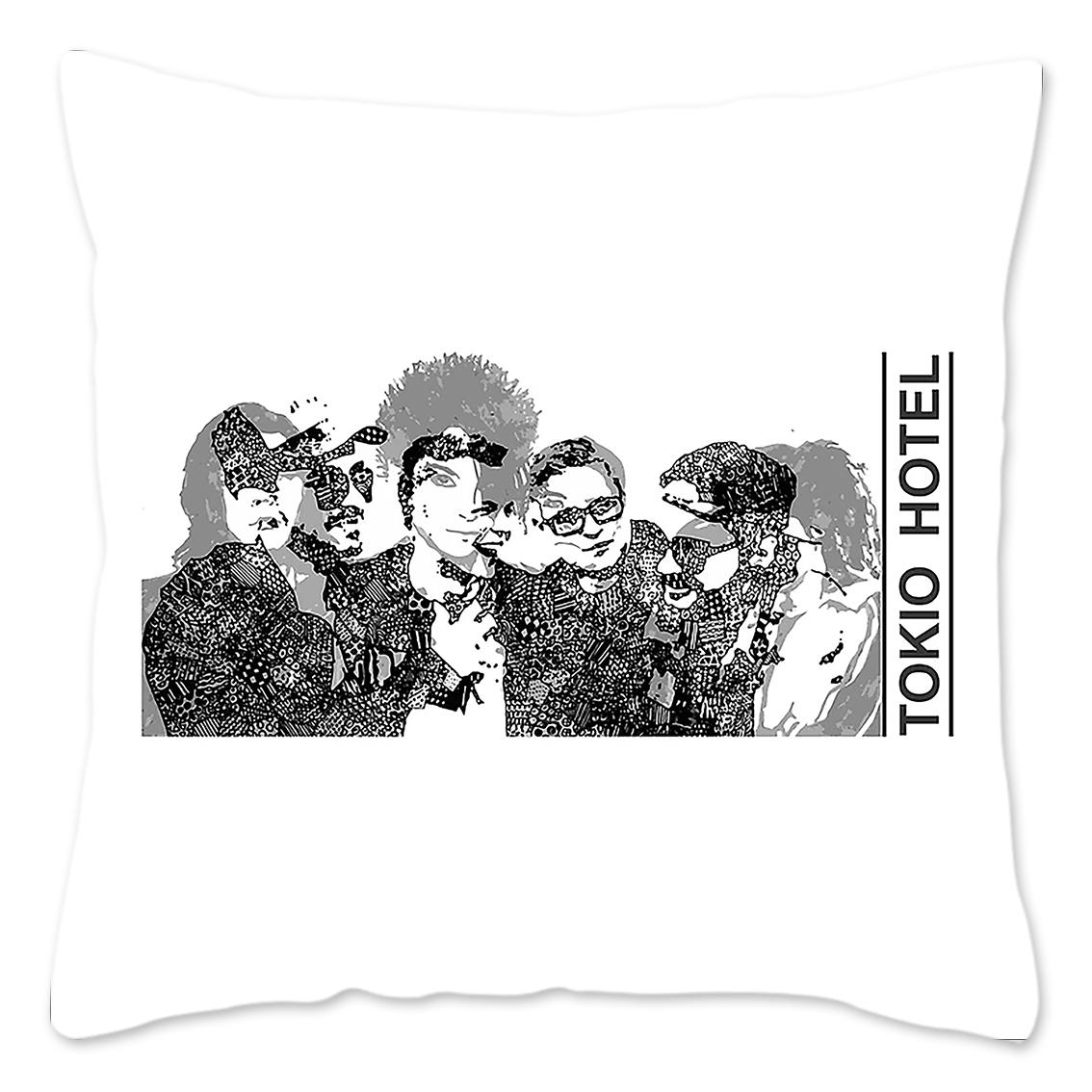 Tokio Hotel Band Pillow Case Home Decoration Throw Pillow Cover 100% Polyester Vintage Cushion Cover for Sofa Livingroom Hogar 16x16in 40x40cm
Tokio Hotel Band Pillow Case Home Decoration Throw Pillow Cover 100% Polyester Vintage Cushion Cover for Sofa Livingroom Hogar 16x16in 40x40cm