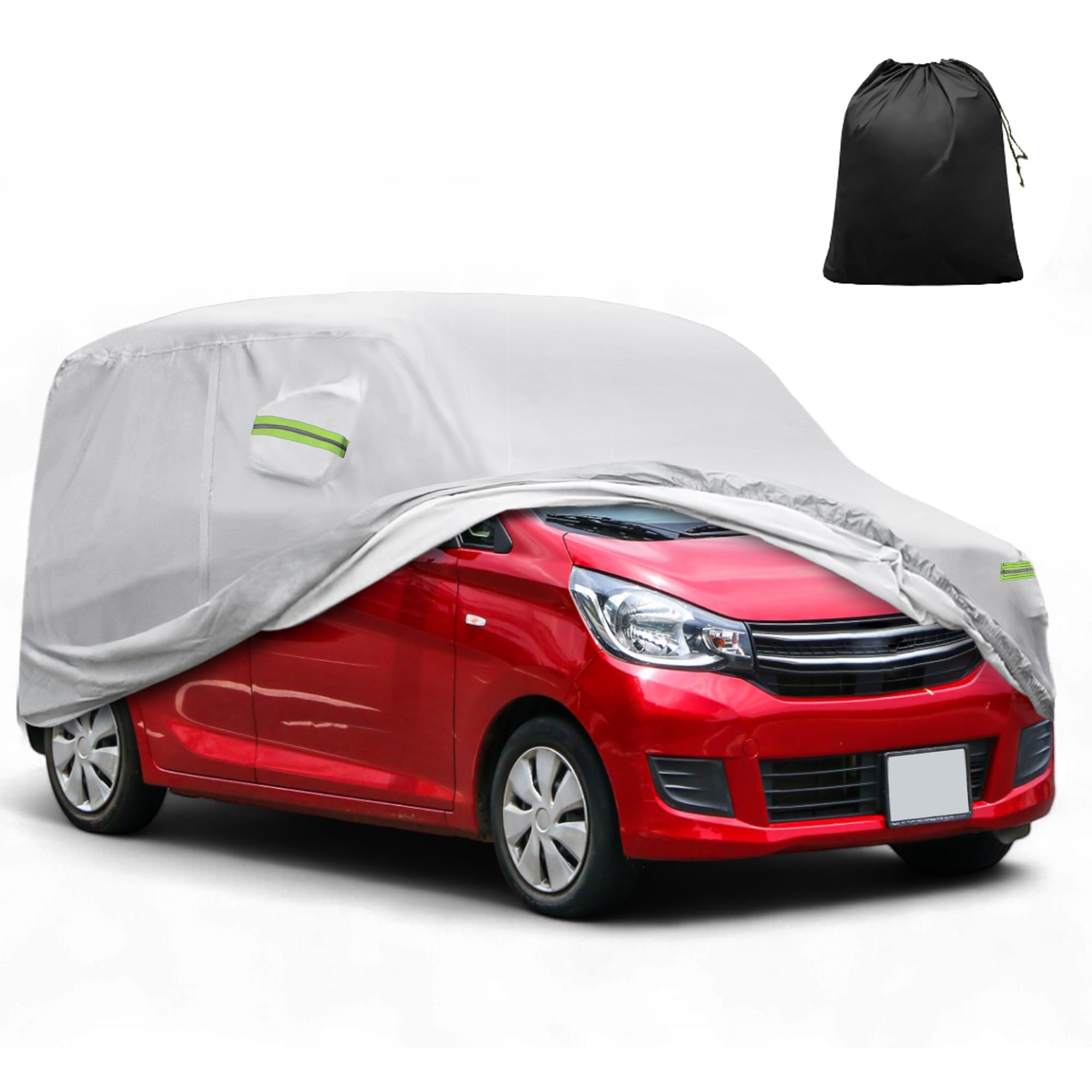 X AUTOHAUX Mitsubishi EK 350x148 x165см Чехол для легкового автомобиля Чехол для кузова Чехол для автомобиля Водоотталкивающий Водонепроницаемый автомобиль с ветрозащитной веревкой Дождливый сезон
X AUTOHAUX Mitsubishi EK 350x148 x165см Чехол для легкового автомобиля Чехол для кузова Чехол для автомобиля Водоотталкивающий Водонепроницаемый автомобиль с ветрозащитной веревкой Дождливый сезон