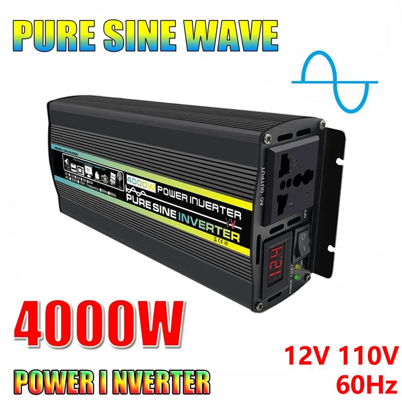 Чистый синусоидальный инвертор постоянного тока 12 В в переменный ток 110 В 60 Гц 8000 Вт 6000 Вт 4000 Вт 3000 Вт Преобразователь напряжения Преобразователь мощности Солнечный автомобильный инвертор
Чистый синусоидальный инвертор постоянного тока 12 В в переменный ток 110 В 60 Гц 8000 Вт 6000 Вт 4000 Вт 3000 Вт Преобразователь напряжения Преобразователь мощности Солнечный автомобильный инвертор