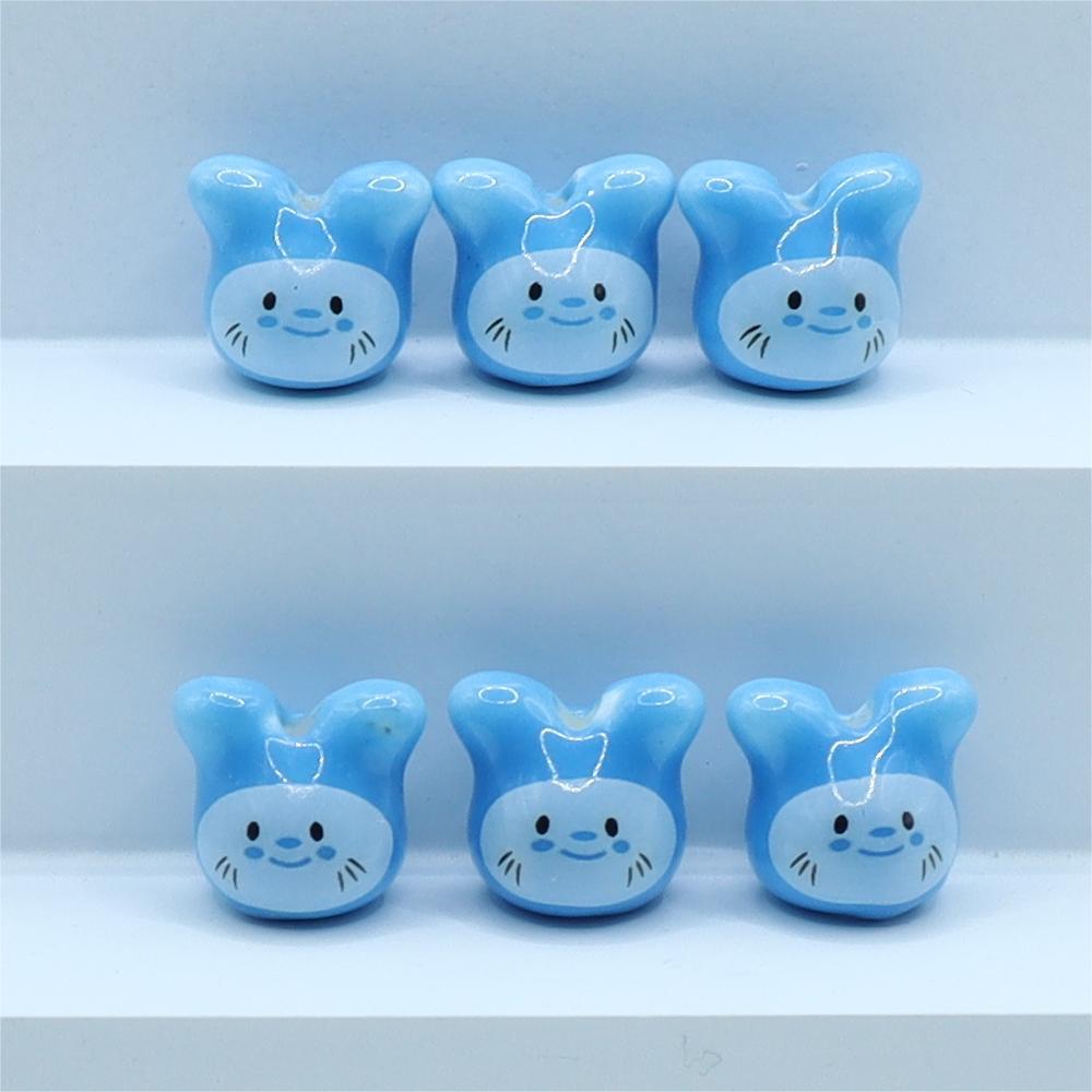 Милые маленькие кролики, глазурованные керамические бусины для изготовления украшений и аксессуаров своими руками (10 pieces)
Милые маленькие кролики, глазурованные керамические бусины для изготовления украшений и аксессуаров своими руками (10 pieces)