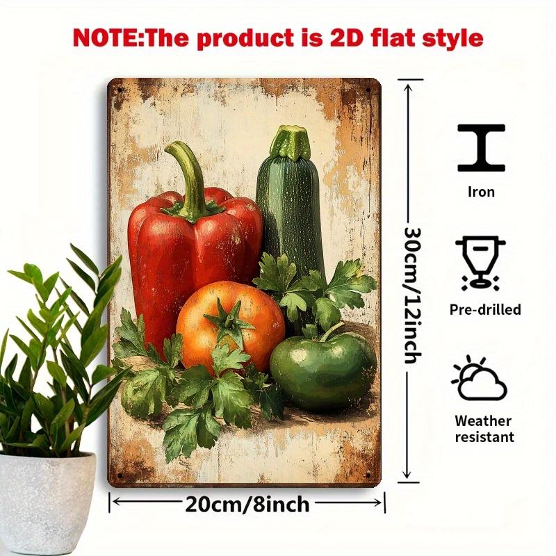 pc Vintage Iron Vegetable D Flat Wall Sign Rustic Farmhouse Decor for Man Cave Living Room Office Housewarming Gift 20x30cm(7.8x11.8inch)
pc Vintage Iron Vegetable D Flat Wall Sign Rustic Farmhouse Decor for Man Cave Living Room Office Housewarming Gift 20x30cm(7.8x11.8inch)