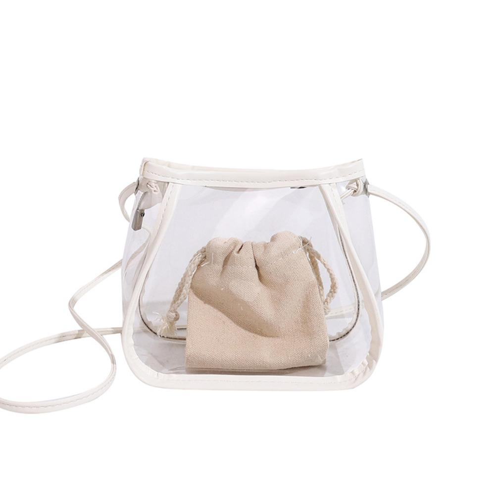 Waterproof Clear Crossbody Bag Portable Women s Bag Simple shoulder bag Commuting
Waterproof Clear Crossbody Bag Portable Women s Bag Simple shoulder bag Commuting