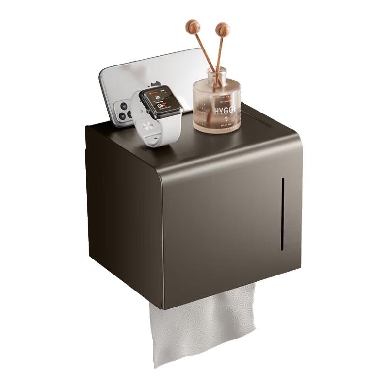 Cobbe Space Aluminum Bathroom Tissue Holder with Shelf
Cobbe Space Aluminum Bathroom Tissue Holder with Shelf