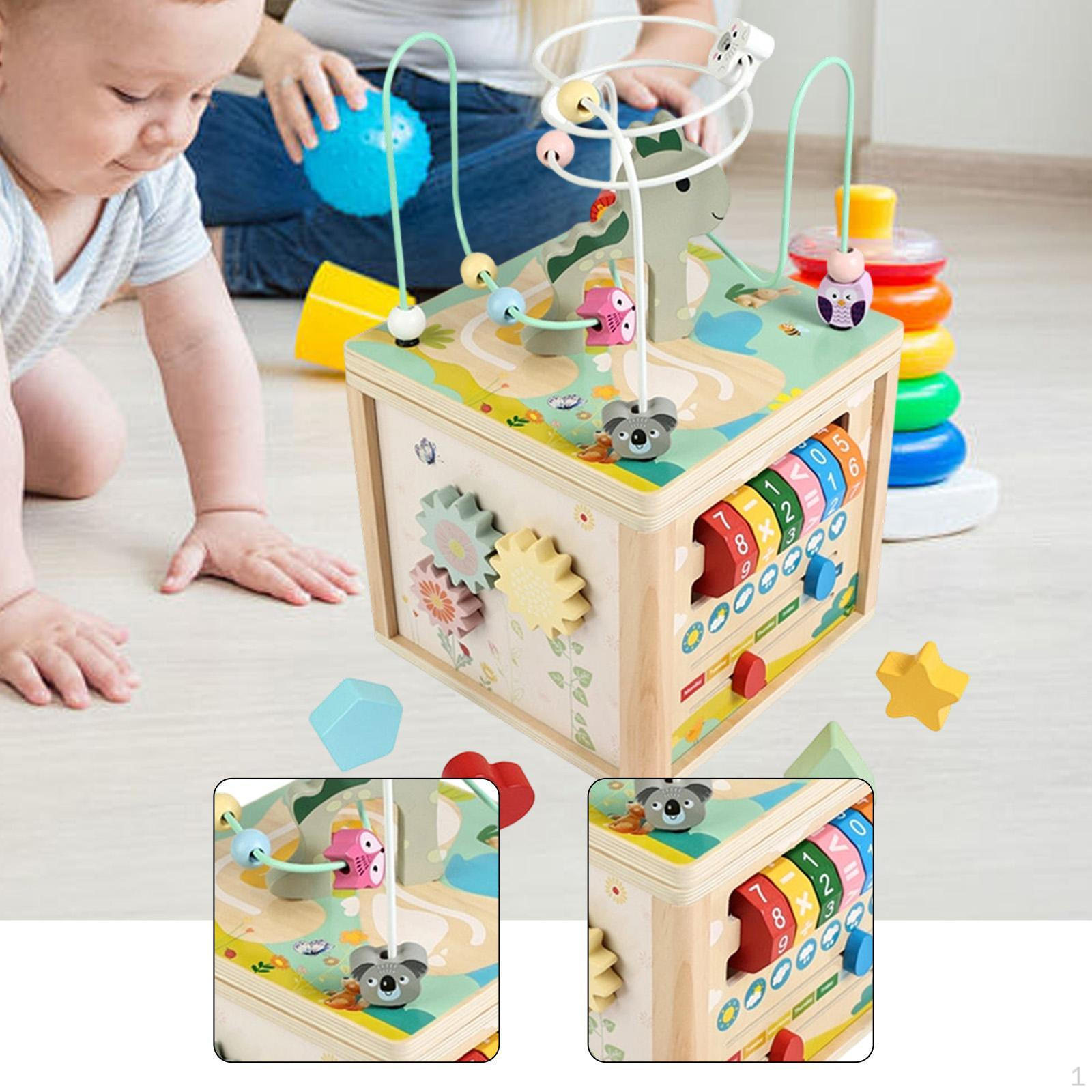 Activity Cube Bead Maze Rotating Gear Educational Portable Sensory Toy Kids Play for
Activity Cube Bead Maze Rotating Gear Educational Portable Sensory Toy Kids Play for