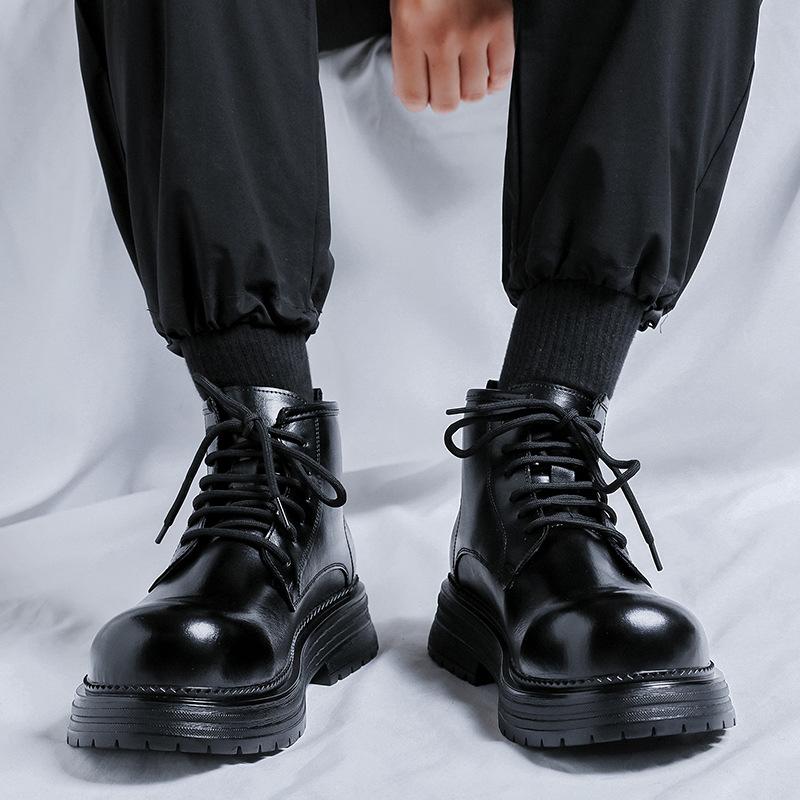Tooling Martin boots men s high-top 2025 new summer casual retro inner heightening men s locomotive boots 2279-R 38 чёрный
Tooling Martin boots men s high-top 2025 new summer casual retro inner heightening men s locomotive boots 2279-R 38 чёрный