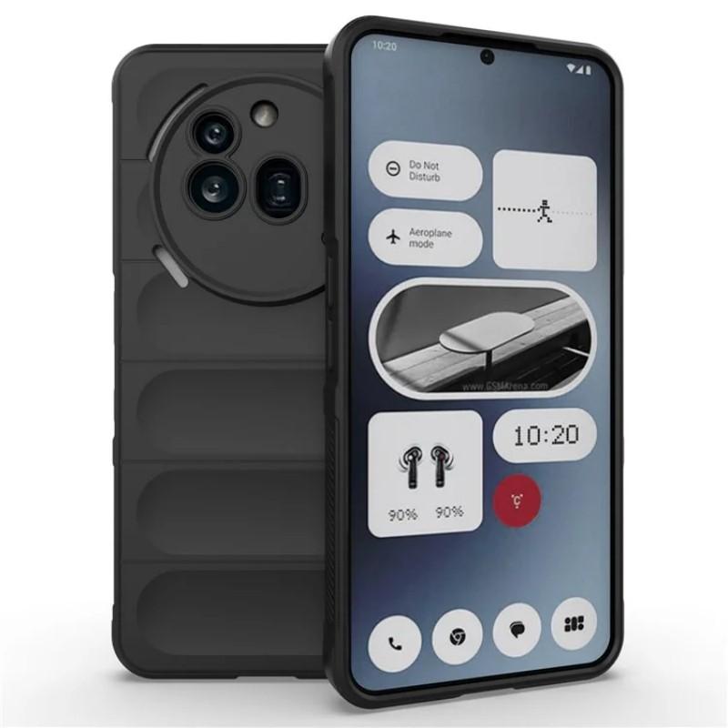 For Nothing Phone (3a) Pro TPU Case WANLONFENG HD Series Anti Slip Phone Cover with Tempered Glass Black
For Nothing Phone (3a) Pro TPU Case WANLONFENG HD Series Anti Slip Phone Cover with Tempered Glass Black