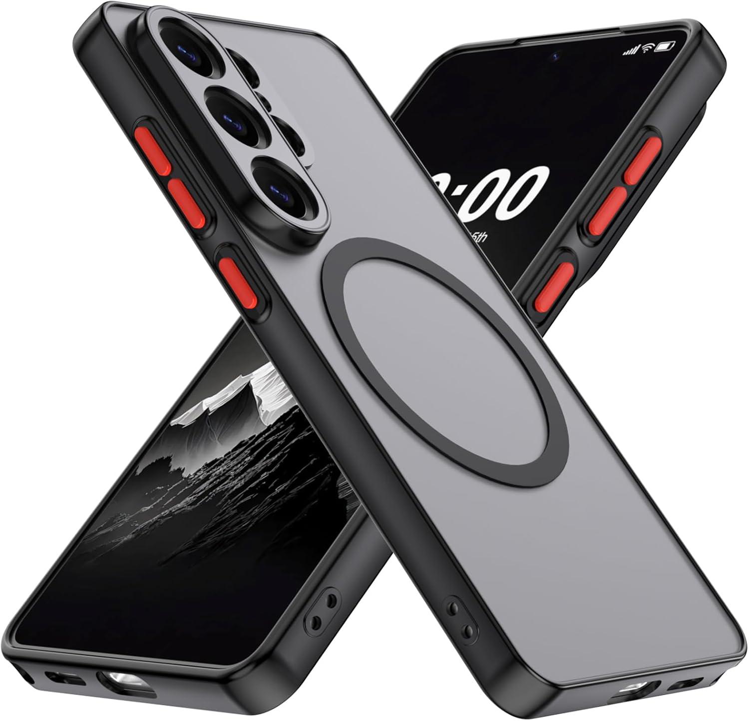 For Samsung Galaxy S26 Ultra Matte Magnetic Phone Case Shockproof Heavy Duty S26 Ultra Protection Cover for Galaxy S26 Ultra For GalaxyS26
For Samsung Galaxy S26 Ultra Matte Magnetic Phone Case Shockproof Heavy Duty S26 Ultra Protection Cover for Galaxy S26 Ultra For GalaxyS26