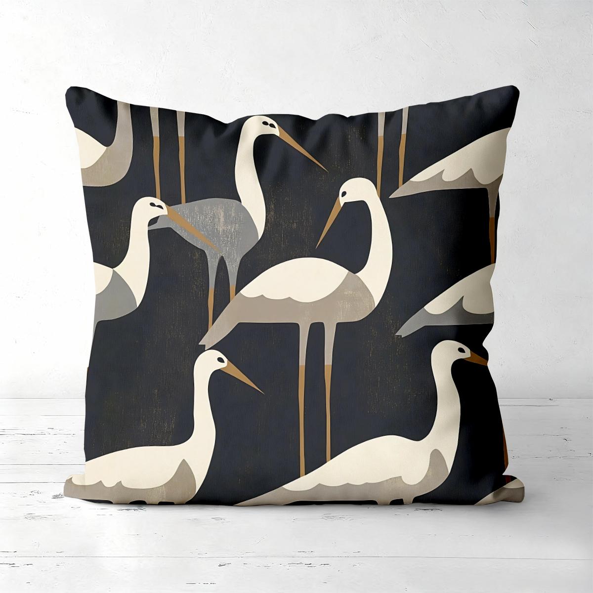 Heron Patterned Cushions With Floral And Leaf Designs Polyester pillowcase, sofa decorative cushion cov Headboard Pillow 45x45cm
Heron Patterned Cushions With Floral And Leaf Designs Polyester pillowcase, sofa decorative cushion cov Headboard Pillow 45x45cm