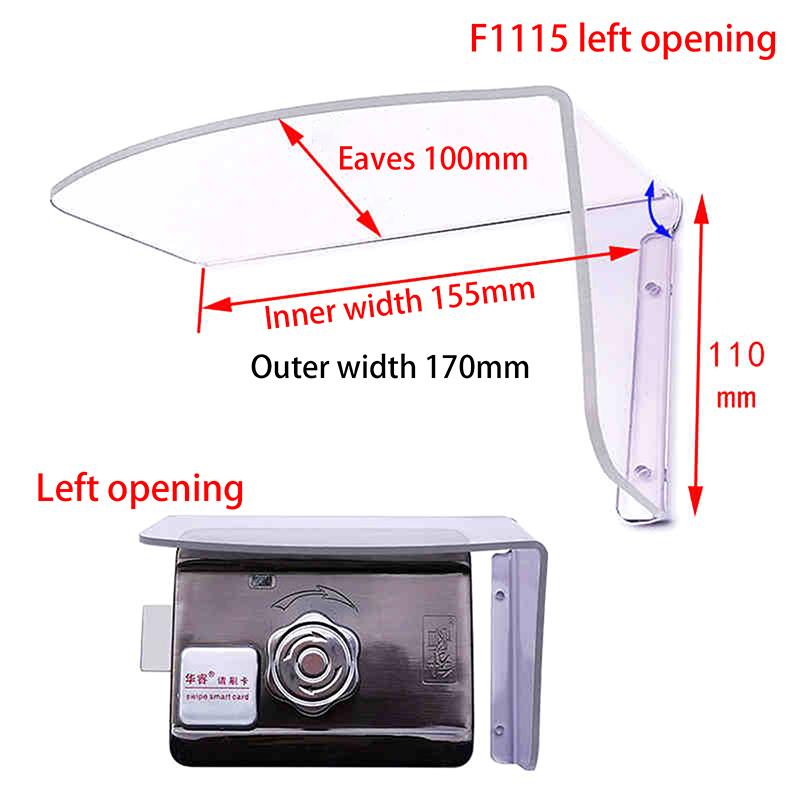 Smart Card Lock Waterproof Cover Access Card Rain Cover Doorbell Electronic Lock Keypad Outdoor Protection Acrylic
Smart Card Lock Waterproof Cover Access Card Rain Cover Doorbell Electronic Lock Keypad Outdoor Protection Acrylic