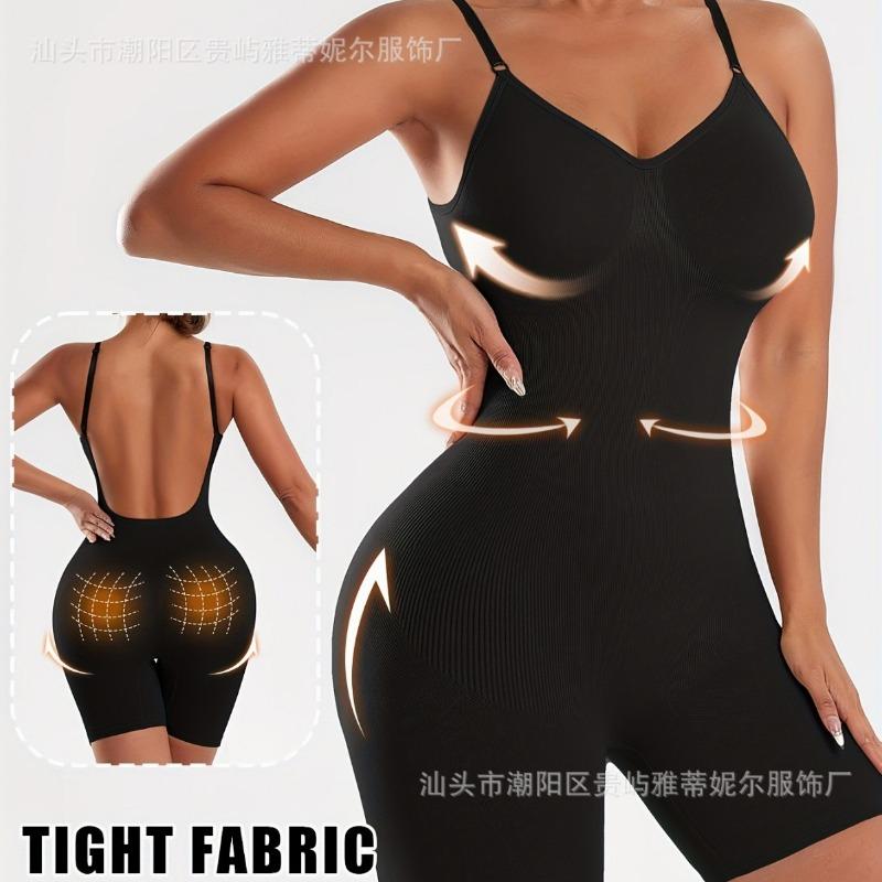 Adjustable Strap One Piece Shapewear Bodysuit For Women S чорний
Adjustable Strap One Piece Shapewear Bodysuit For Women S чорний
