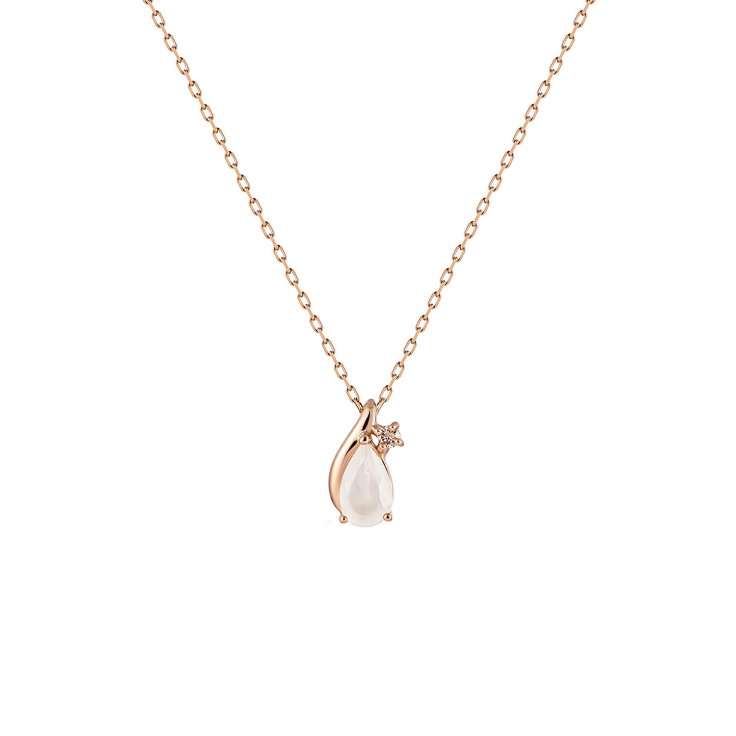 June Birthstone Drop Necklace in 18K Pink Gold Birthday Gift for Includes Jewelry Case 4℃ (112521123101), Women,
June Birthstone Drop Necklace in 18K Pink Gold Birthday Gift for Includes Jewelry Case 4℃ (112521123101), Women,