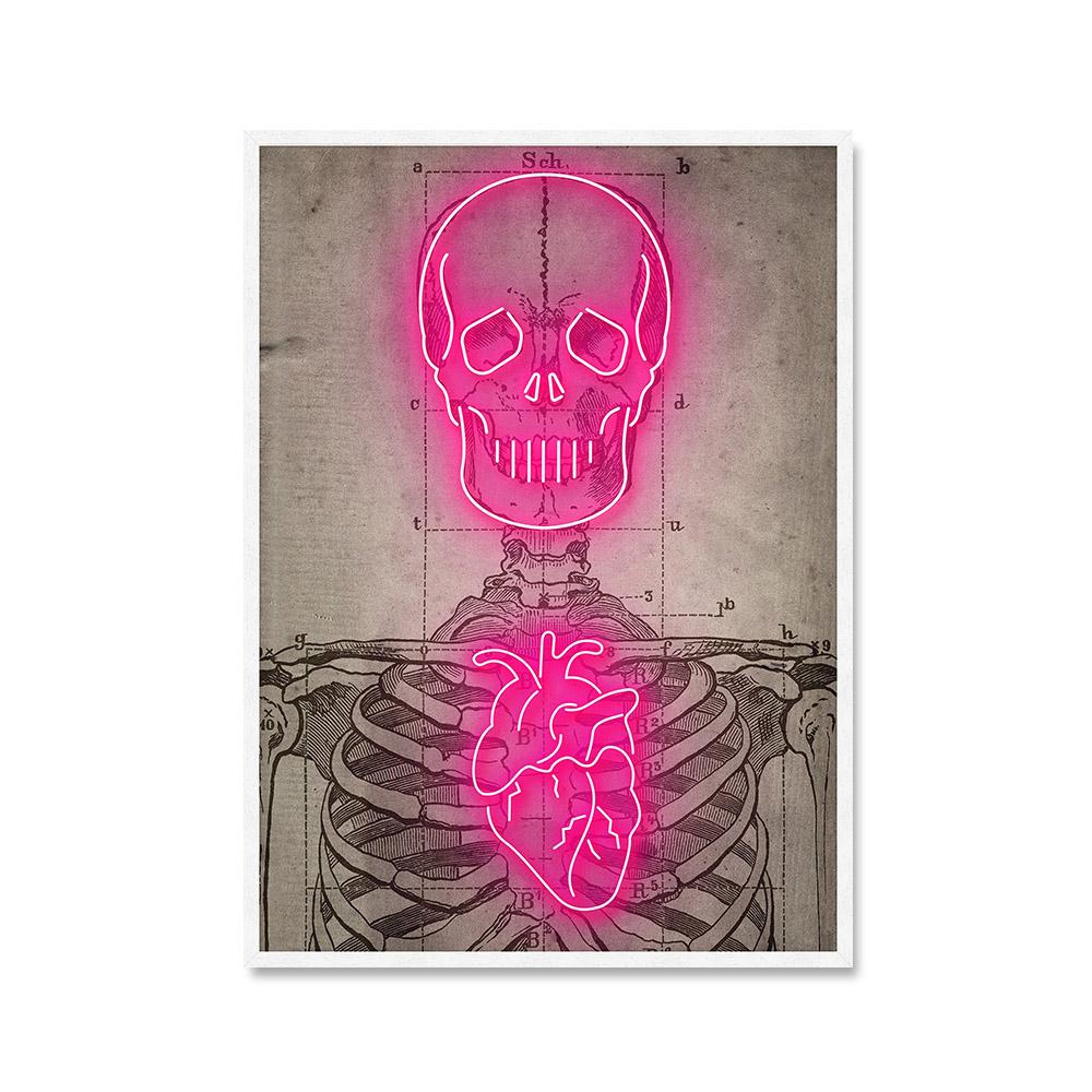 Неоновое сердце скелет винтажная картина настенная живопись холст плакаты и принты домашний декор фреска для гостиной бар украшение без рамки 21*30cm No Frame
Неоновое сердце скелет винтажная картина настенная живопись холст плакаты и принты домашний декор фреска для гостиной бар украшение без рамки 21*30cm No Frame