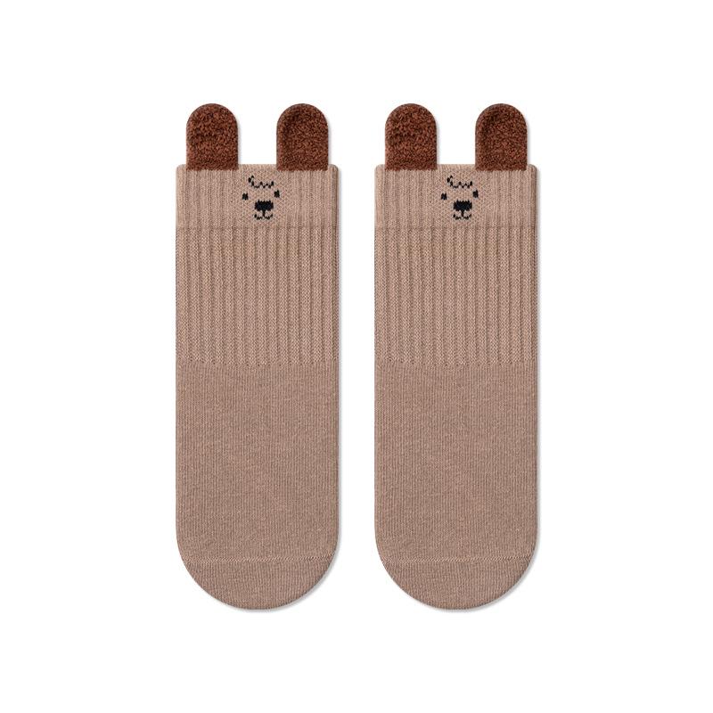 Autumn/Winter Baby Socks: A-class Cotton, Boneless, Loose Cuff, Cartoon Design for 1-3 Years with Ear Details L (3-5 years) хаки
Autumn/Winter Baby Socks: A-class Cotton, Boneless, Loose Cuff, Cartoon Design for 1-3 Years with Ear Details L (3-5 years) хаки