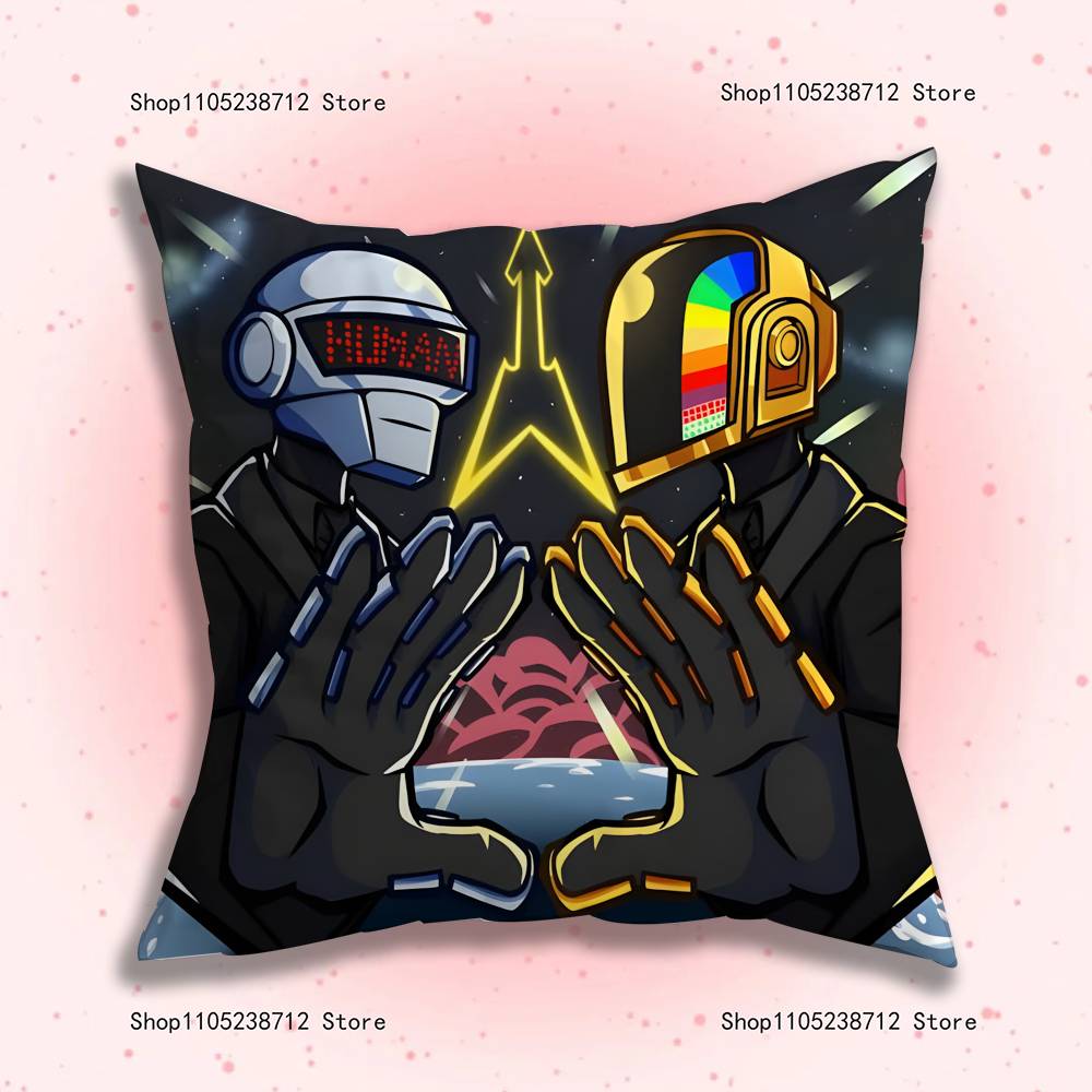 D-Daft P-Punk Band Anime Pillow Case Anti-dustmite Pillowcase Invisible zipper silky short plush Sofa cushion cover 12x12Inch
D-Daft P-Punk Band Anime Pillow Case Anti-dustmite Pillowcase Invisible zipper silky short plush Sofa cushion cover 12x12Inch