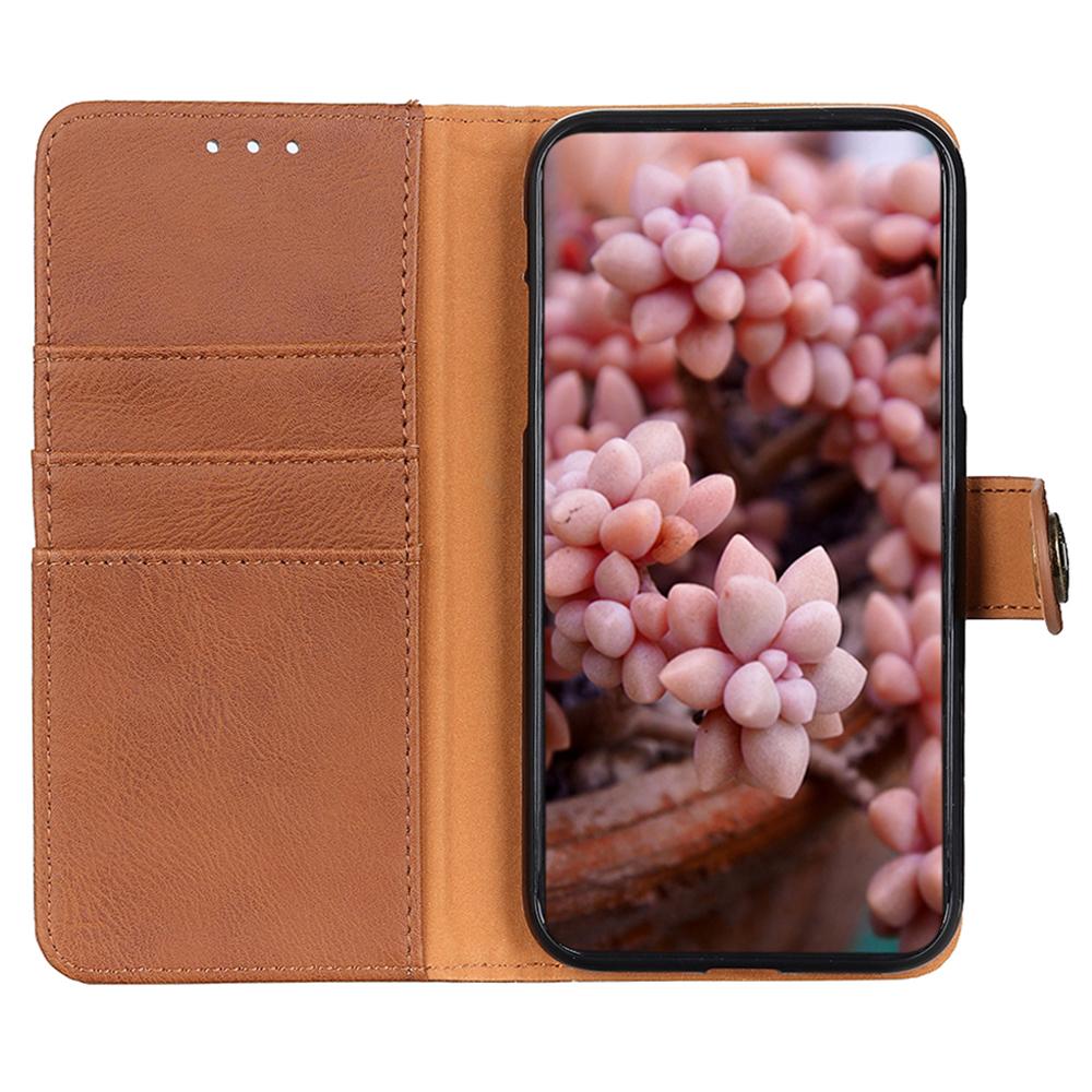 KHAZNEH For Motorola Edge 50 Fusion 5G Magnetic Phone Case Scratch-Proof Cowhide Texture Cover Brown
KHAZNEH For Motorola Edge 50 Fusion 5G Magnetic Phone Case Scratch-Proof Cowhide Texture Cover Brown