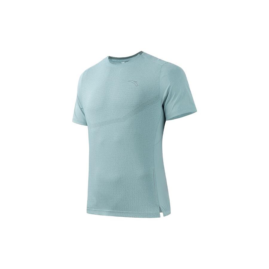 Anta Running Series Solid Color Quick-Dry Training Short Sleeve T-Shirt Men Tops Gray-Mist-Blue 152335101-1 M
Anta Running Series Solid Color Quick-Dry Training Short Sleeve T-Shirt Men Tops Gray-Mist-Blue 152335101-1 M