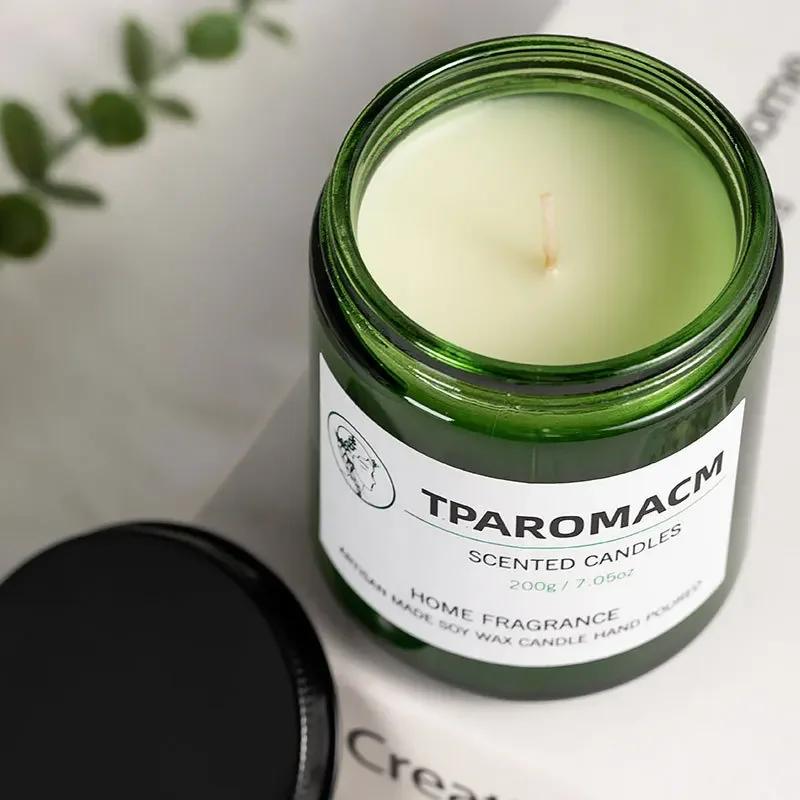 New Scented Candle Creative Handmade Soybean Wax Essential Oil Smokeless Candle Set Candles Home Decoration rosemary and lavende
New Scented Candle Creative Handmade Soybean Wax Essential Oil Smokeless Candle Set Candles Home Decoration rosemary and lavende