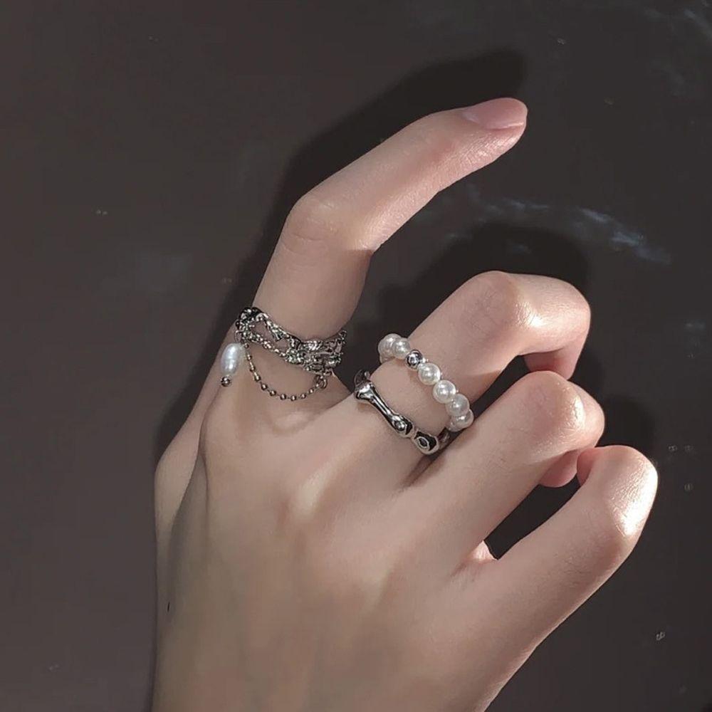 Tassel Chain Party Jewelry Gifts Index Finger Ring Adjustable Open Ring Women Rings Korean Style #1
Tassel Chain Party Jewelry Gifts Index Finger Ring Adjustable Open Ring Women Rings Korean Style #1