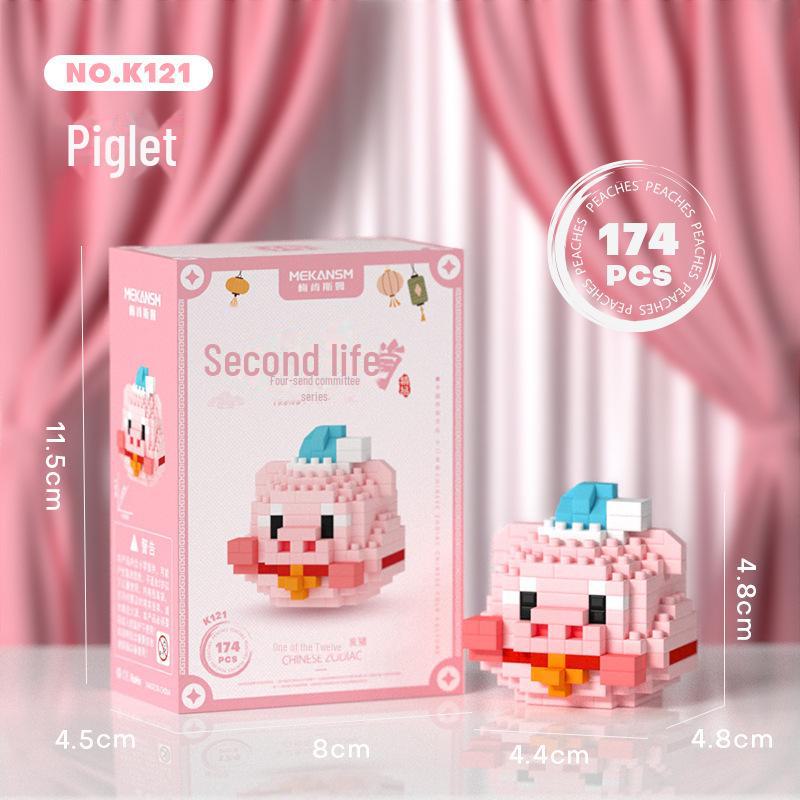 Строительные блоки из микрочастиц «Год зодиака Дракон» Развивающие игрушки для детей
Строительные блоки из микрочастиц «Год зодиака Дракон» Развивающие игрушки для детей