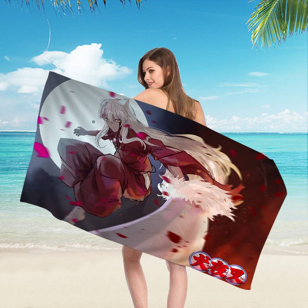 Cartoon Inuyasha Beach Towel Colorful Bath Towels For Girl Microfiber Quick Dry Sand Free Beach Yoga Spa Gym Pool W30*H60(CM)
Cartoon Inuyasha Beach Towel Colorful Bath Towels For Girl Microfiber Quick Dry Sand Free Beach Yoga Spa Gym Pool W30*H60(CM)