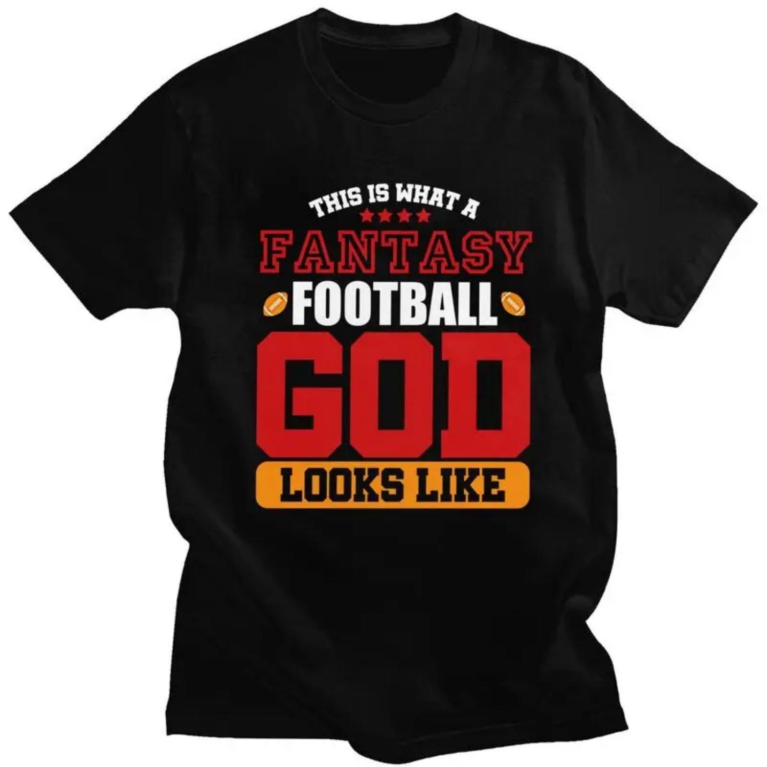 Custom Trendy Fantasy Football God T Shirt Men Pure Cotton T-shirt Casual Tee Tops Fashion Tshirt S чёрный
Custom Trendy Fantasy Football God T Shirt Men Pure Cotton T-shirt Casual Tee Tops Fashion Tshirt S чёрный