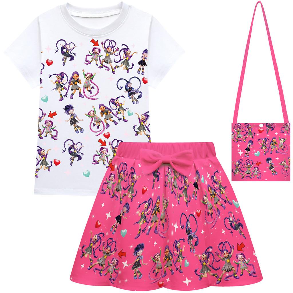 Kids Girls Lily Lovebraids Short Sleeves Pink Purple Rose T-Shirt Skirt Bag Sets 100cm розы красного
Kids Girls Lily Lovebraids Short Sleeves Pink Purple Rose T-Shirt Skirt Bag Sets 100cm розы красного