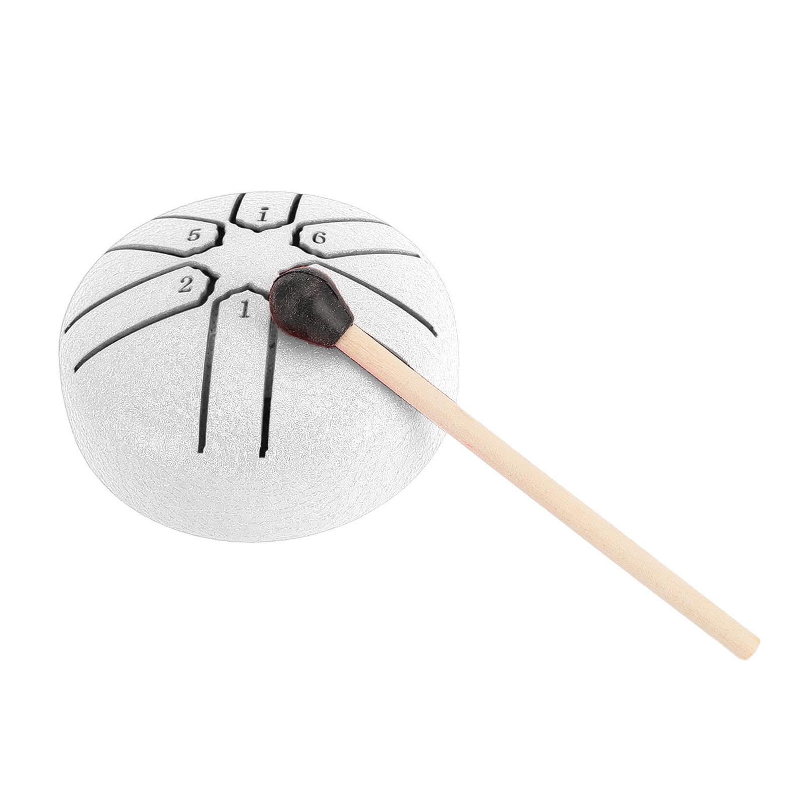 3-дюймовый стальной барабан для языка 6 тонов Мини-барабан для медитации, исцеления разума и тела, йога, перкуссия белый
3-дюймовый стальной барабан для языка 6 тонов Мини-барабан для медитации, исцеления разума и тела, йога, перкуссия белый