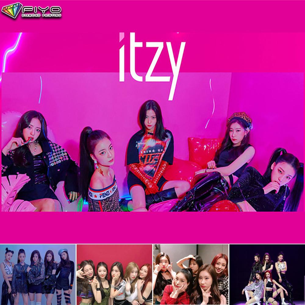 5D Diy Алмазная картина Корейская женская группа ITZY Вышивка крестом Полная алмазная вышивка Мозаика 
5D Diy Алмазная картина Корейская женская группа ITZY Вышивка крестом Полная алмазная вышивка Мозаика