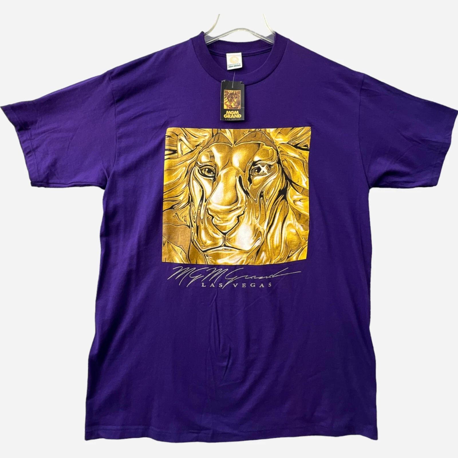 Vintage 90s MGM Grand T Shirt Mens XL Purple Las Vegas Lion Graphic Tee New 2XL
Vintage 90s MGM Grand T Shirt Mens XL Purple Las Vegas Lion Graphic Tee New 2XL