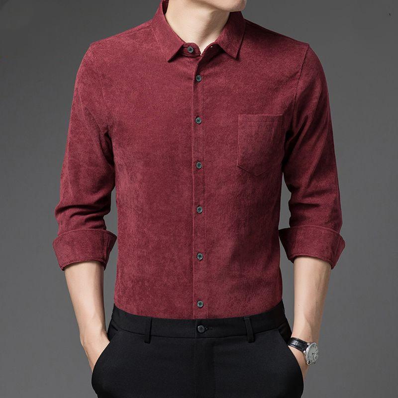 2026 New Spring and Autumn Leisure Business Fashion Loose Oversize Thickened Non Ironing Polo Collar Solid Men s Corduroy Shirt L
2026 New Spring and Autumn Leisure Business Fashion Loose Oversize Thickened Non Ironing Polo Collar Solid Men s Corduroy Shirt L