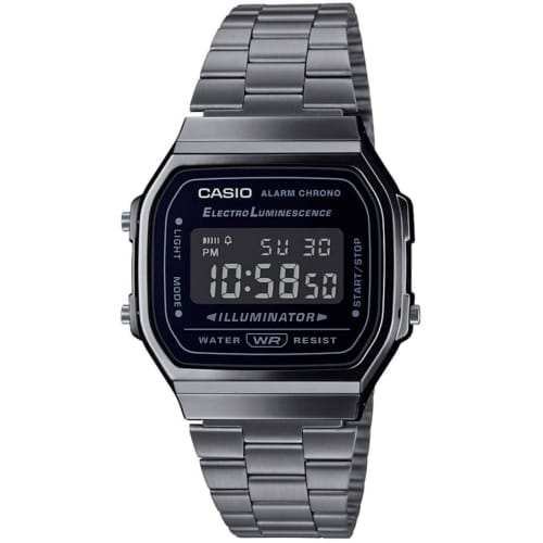 CASIO Casio Standard A168WGG-1B Часы мужские женские детские мальчики девочки дешевые Casio Chipkashi цифровые часы с датой черные зарубежные модели
CASIO Casio Standard A168WGG-1B Часы мужские женские детские мальчики девочки дешевые Casio Chipkashi цифровые часы с датой черные зарубежные модели