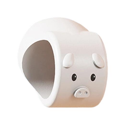 Cartoon Pig Door Handle Stopper for Wall Adhesive-Free Door Knob Stopper Wall Protector Quiet Shock Absorbent Door Lever Bumper for Home Office білий
Cartoon Pig Door Handle Stopper for Wall Adhesive-Free Door Knob Stopper Wall Protector Quiet Shock Absorbent Door Lever Bumper for Home Office білий