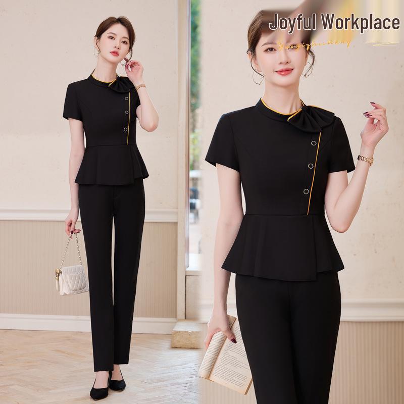 Women s Petite Black Slim-Fit Short Sleeve Blazer - 2025 Summer Professional Workwear M
Women s Petite Black Slim-Fit Short Sleeve Blazer - 2025 Summer Professional Workwear M