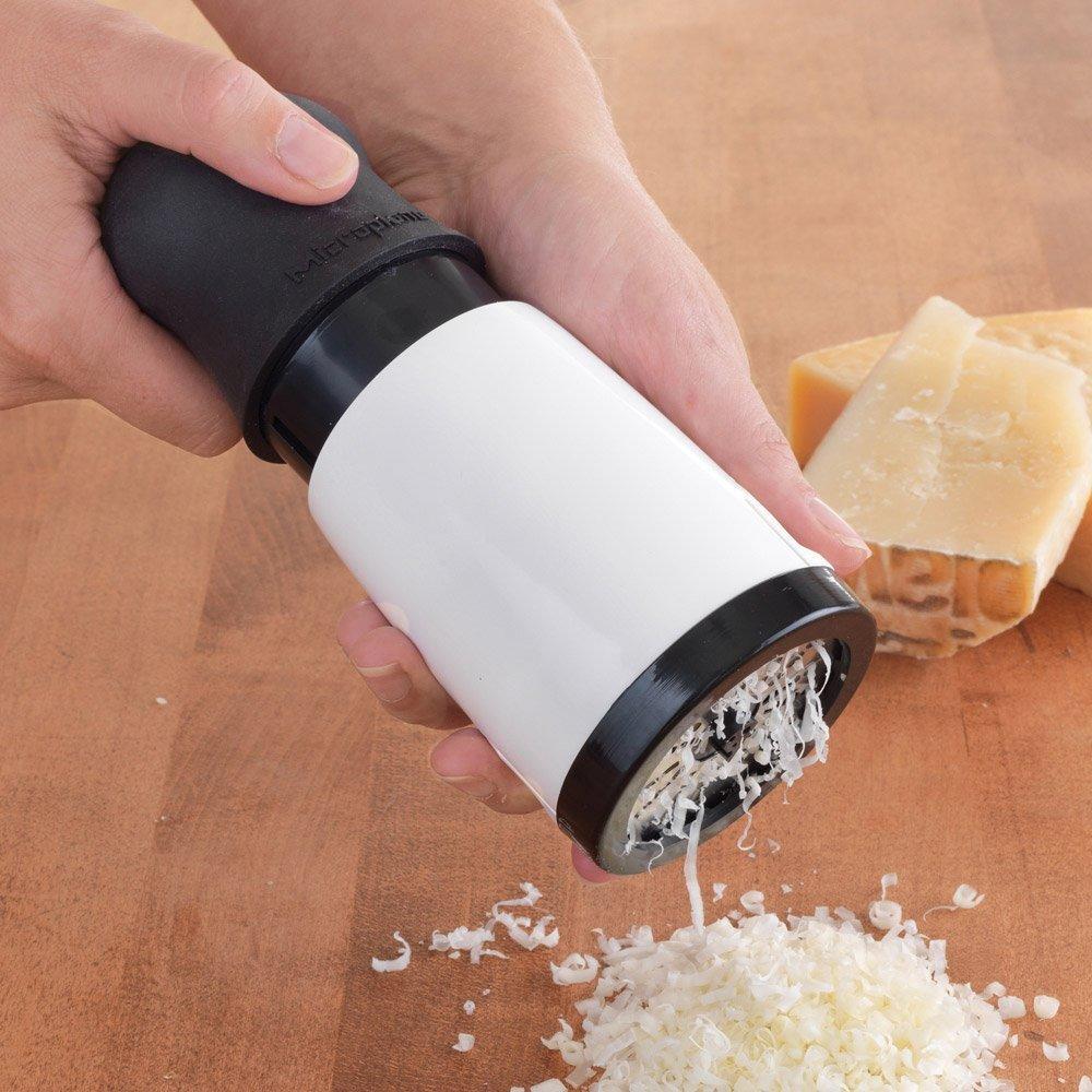 Stainless Steel Cheese Grater Cutter Herb Grinder Mill Kitchen Tool With 2 Blades
Stainless Steel Cheese Grater Cutter Herb Grinder Mill Kitchen Tool With 2 Blades