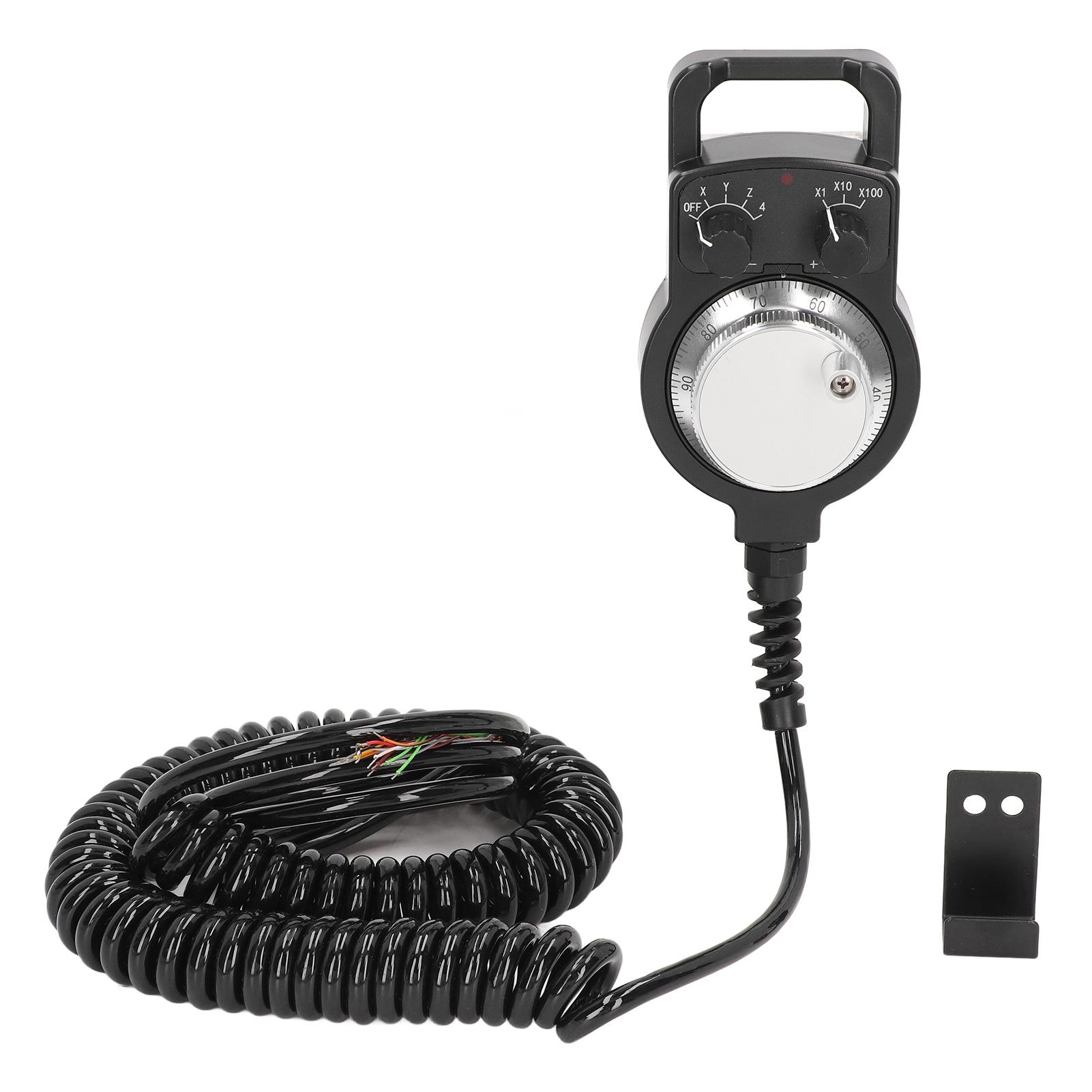 CNC Handwheel 4 Axes 100PPR Mini Manual Pulse Generator Controller for Machine Equipment
CNC Handwheel 4 Axes 100PPR Mini Manual Pulse Generator Controller for Machine Equipment