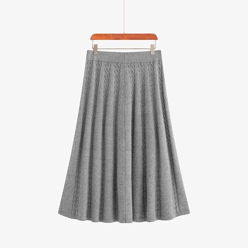 Plus Size Women s Loose Cable Knit Umbrella Skirt - Versatile Winter Casual for Chubby Girls XXXL (180-220 jin) сірий колір
Plus Size Women s Loose Cable Knit Umbrella Skirt - Versatile Winter Casual for Chubby Girls XXXL (180-220 jin) сірий колір