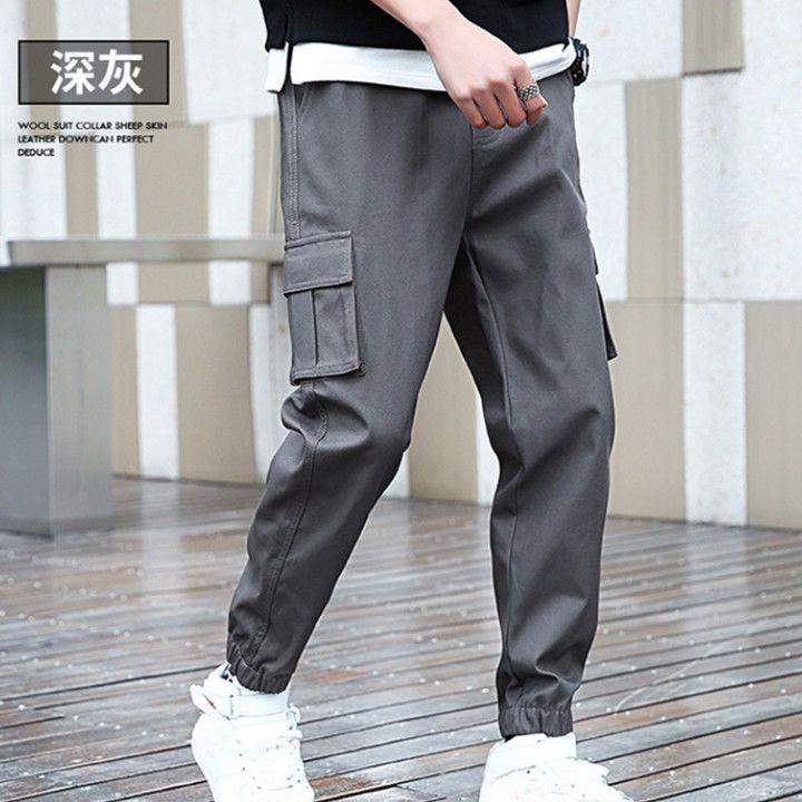 Men s Relaxed Fit Cargo Pants with Elastic Cuffs and Drawstring Waist 4XL сірий
Men s Relaxed Fit Cargo Pants with Elastic Cuffs and Drawstring Waist 4XL сірий