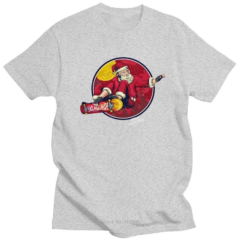 Santa Skate Tshirt Men Pure Cotton Hip Hop Streetwear Tee Tops Round Neck Short Sleeve Fashion Graphic T shirts Gift Clothing 4XL
Santa Skate Tshirt Men Pure Cotton Hip Hop Streetwear Tee Tops Round Neck Short Sleeve Fashion Graphic T shirts Gift Clothing 4XL