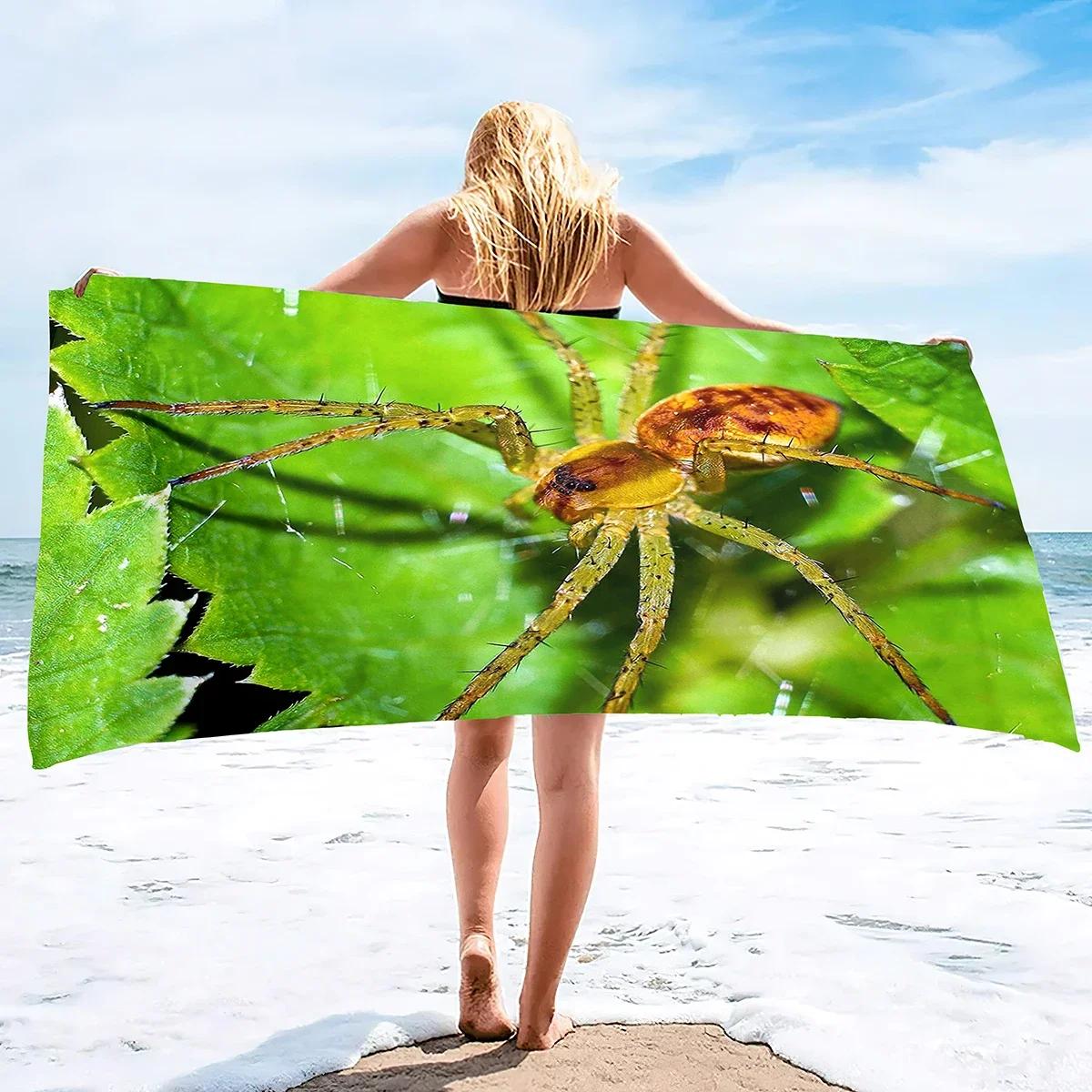 Spider Large Beach Towels,Soft Absorbent Oversized Sheet Quick Dry Sand Free Lightweight Oversized Large Microfiber Beach Towel W30*H60(CM)
Spider Large Beach Towels,Soft Absorbent Oversized Sheet Quick Dry Sand Free Lightweight Oversized Large Microfiber Beach Towel W30*H60(CM)