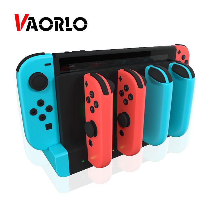 VAORLO Док-станция для переключателя Con-Joy Контроллер зарядки 4 Con-Joy Мини зарядная станция для переключателя Con-Joy
VAORLO Док-станция для переключателя Con-Joy Контроллер зарядки 4 Con-Joy Мини зарядная станция для переключателя Con-Joy