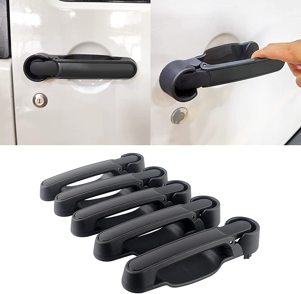 AL4X4 Door Handle Kit for Jeep Wrangler JKJKU Exterior Handles without Pressing a Button 2007-2018 (Black, 5PCS) чёрный
AL4X4 Door Handle Kit for Jeep Wrangler JKJKU Exterior Handles without Pressing a Button 2007-2018 (Black, 5PCS) чёрный