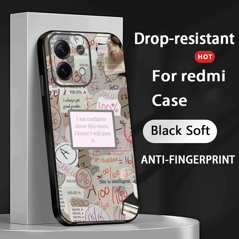 Good grades fashion ins pattern Phone Case For Redmi Note 14 13 12 11 Pro Plus S 5G 14C A3 Soft Black Phone Cover Redmi Note 12S
Good grades fashion ins pattern Phone Case For Redmi Note 14 13 12 11 Pro Plus S 5G 14C A3 Soft Black Phone Cover Redmi Note 12S