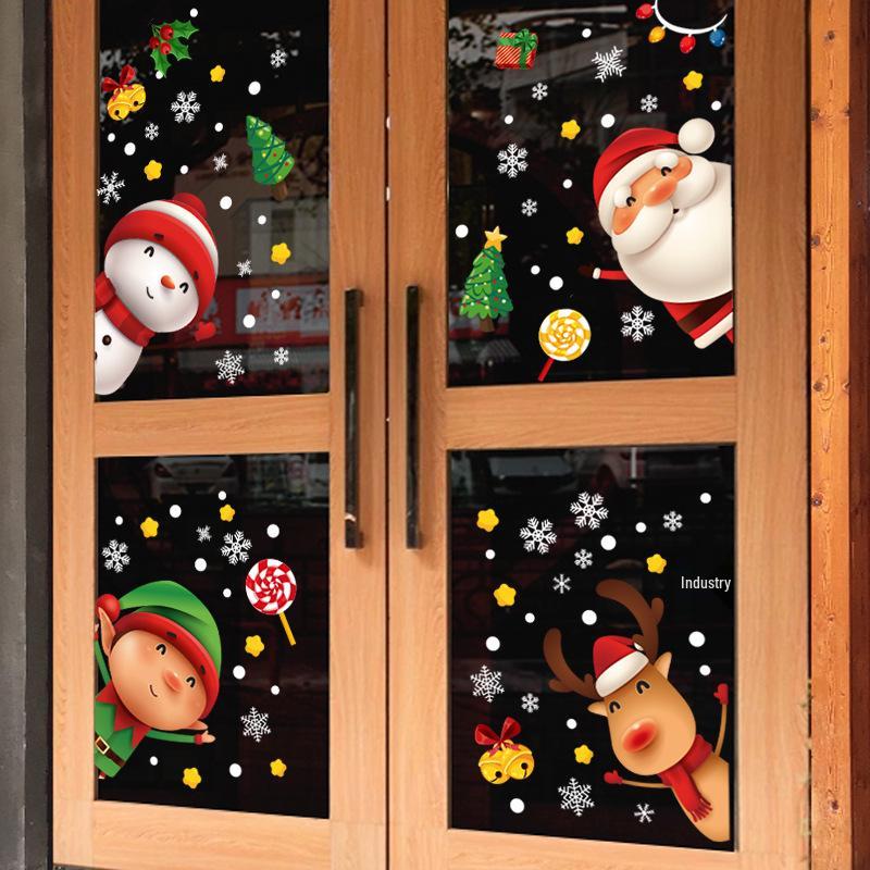 Christmas Snowman & Snowflake Static Cling Window Stickers – Self-Adhesive Glass Door Decorations
Christmas Snowman & Snowflake Static Cling Window Stickers – Self-Adhesive Glass Door Decorations