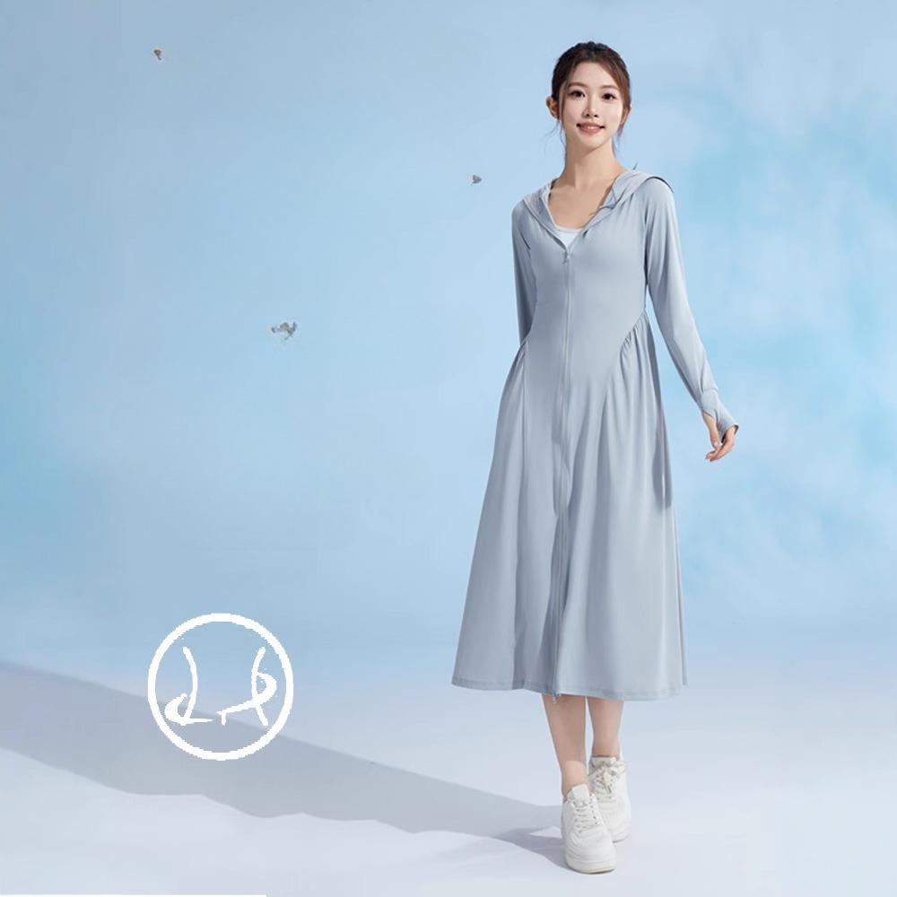 Women’s Cooling Sun Protection Dress UV Protection Lightweight Breathable Outdoor Full Coverage Sunscreen Dress XL сірий
Women’s Cooling Sun Protection Dress UV Protection Lightweight Breathable Outdoor Full Coverage Sunscreen Dress XL сірий