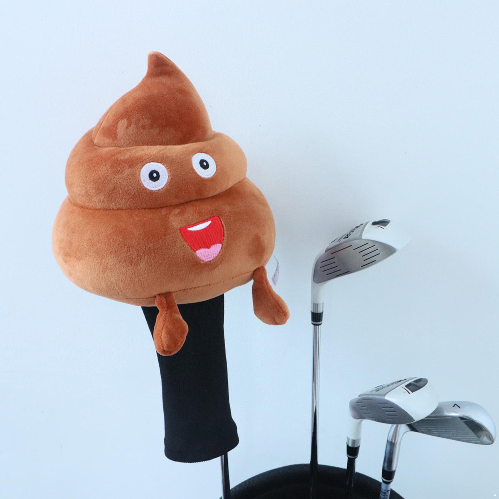 Funny Poopy Golf Head Covers - Plush Animal Driver Protective Cover Golf Accessories for Humor Lovers One Size
Funny Poopy Golf Head Covers - Plush Animal Driver Protective Cover Golf Accessories for Humor Lovers One Size