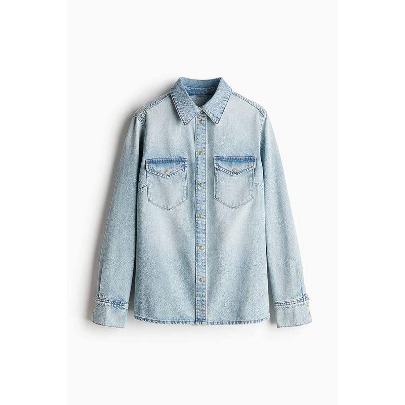 HM Shirt Fall 2025 New Arrival Fashion Denim Shirt 1258303 Light Denim Blue 004 165/96(M)
HM Shirt Fall 2025 New Arrival Fashion Denim Shirt 1258303 Light Denim Blue 004 165/96(M)