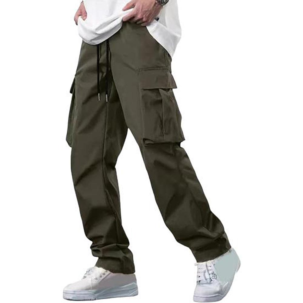 Men s Work Pants European and American Independent Station Drawstring Multi Pocket Casual Pants 3XL зелений
Men s Work Pants European and American Independent Station Drawstring Multi Pocket Casual Pants 3XL зелений