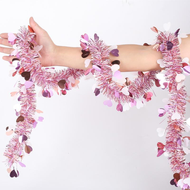 Гірлянда Червона Рожева Металік на День Святого Валентина Декор на День Святого Валентина Для Дому В приміщенні На вулиці Весілля Підвісна Прикраса Реквізит A2
Гірлянда Червона Рожева Металік на День Святого Валентина Декор на День Святого Валентина Для Дому В приміщенні На вулиці Весілля Підвісна Прикраса Реквізит A2