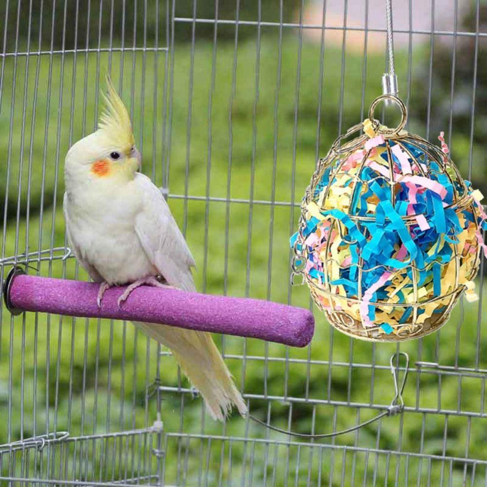 Hanging Bird Food Holder Parrot Feeding Box Parrot Vegetable Basket Parrot Millet Container золотой
Hanging Bird Food Holder Parrot Feeding Box Parrot Vegetable Basket Parrot Millet Container золотой